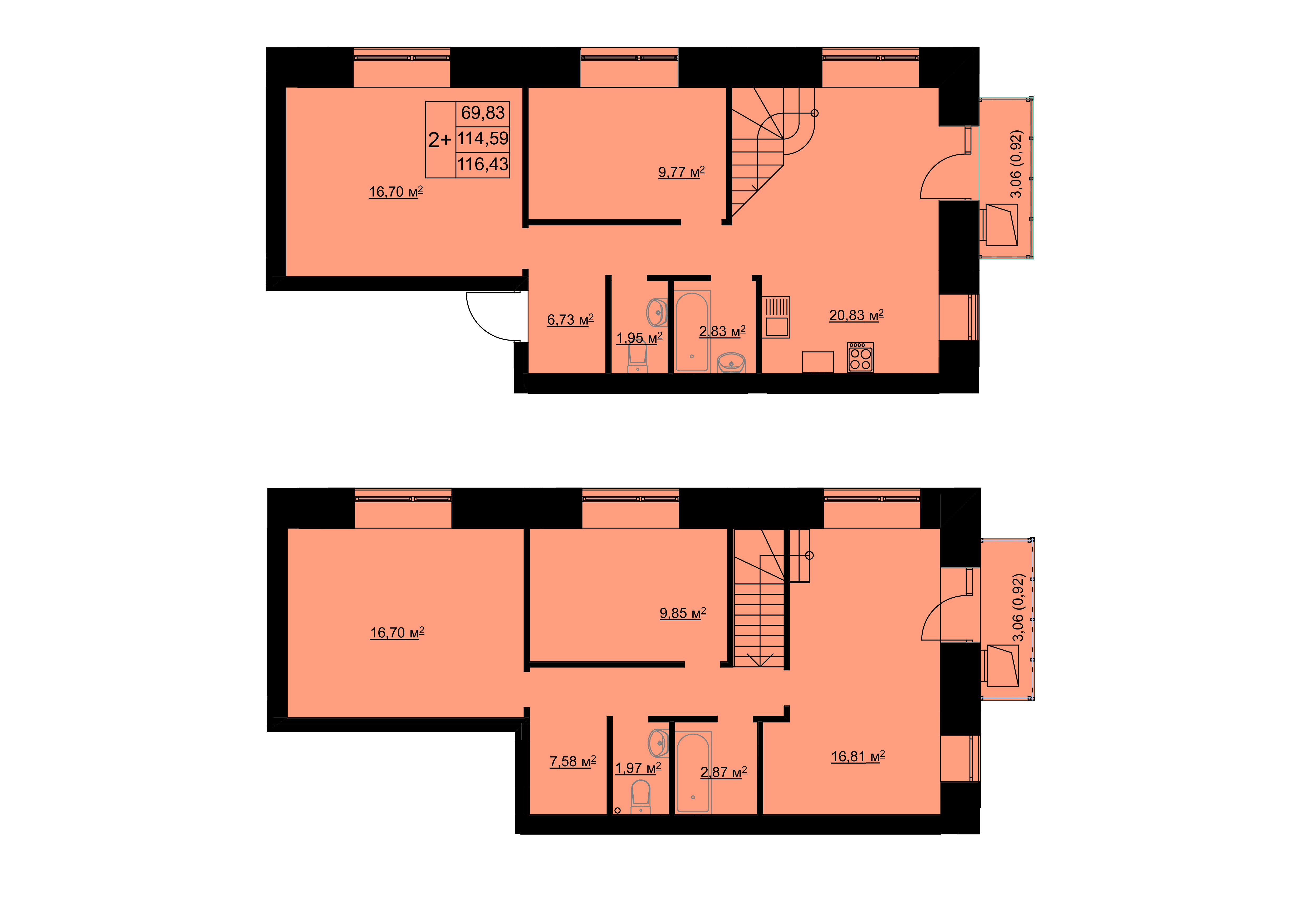 1-комн. 39,84 м2